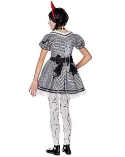 Spirit Halloween Kids Wind-Up Doll Costume 7 Spirit Halloween Kids Wind-Up Doll Costume -Costume Themes Shop 01346238 b