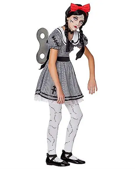 Spirit Halloween Kids Wind-Up Doll Costume 5 Spirit Halloween Kids Wind-Up Doll Costume - Image 3
