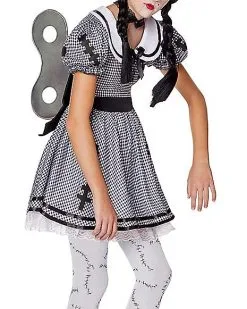 Spirit Halloween Kids Wind-Up Doll Costume 9 Spirit Halloween Kids Wind-Up Doll Costume -Costume Themes Shop 01346238 d