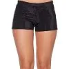 Spirit Halloween Adult Black Sequin Shorts -Costume Themes Shop 01351915 a