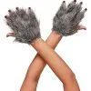 Spirit Halloween Faux Fur Wolf Gloves 1 Spirit Halloween Faux Fur Wolf Gloves -Costume Themes Shop 01352293 a