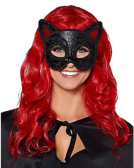 Spirit Halloween Black Cat Party Eye Mask 3 Spirit Halloween Black Cat Party Eye Mask
