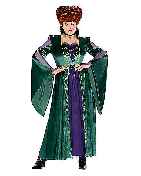 Spirit Halloween Adult Winifred Sanderson Plus Size Costume - Hocus Pocus 3 Spirit Halloween Adult Winifred Sanderson Plus Size Costume - Hocus Pocus