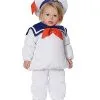 Spirit Halloween Baby Belly Stay Puft Marshmallow Costume - Ghostbusters -Costume Themes Shop 01355965 a
