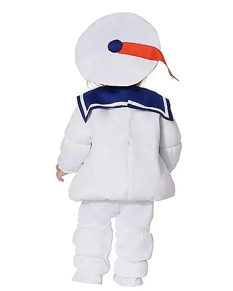 Spirit Halloween Baby Belly Stay Puft Marshmallow Costume - Ghostbusters 4 Spirit Halloween Baby Belly Stay Puft Marshmallow Costume - Ghostbusters - Image 2