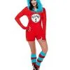 Spirit Halloween Adult Thing 1 And Thing 2 Romper Costume - Dr. Seuss 1 Spirit Halloween Adult Thing 1 And Thing 2 Romper Costume - Dr. Seuss -Costume Themes Shop 01360049 a