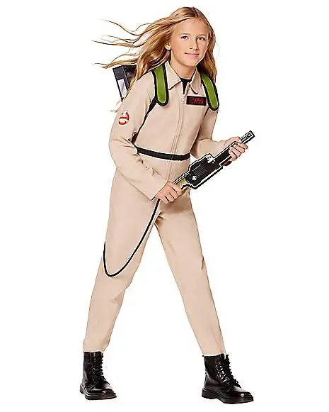 Spirit Halloween Kids Ghostbusters Girls One Piece Costume With Proton Pack - Ghostbust 3 Spirit Halloween Kids Ghostbusters Girls One Piece Costume With Proton Pack - Ghostbust