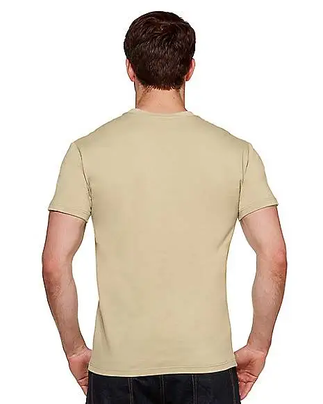 Spirit Halloween Adult Alphabet Wall T Shirt - Stranger Things 4 Spirit Halloween Adult Alphabet Wall T Shirt - Stranger Things - Image 2