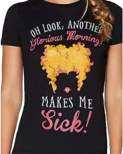 Spirit Halloween Glorious Morning T Shirt - Hocus Pocus -Costume Themes Shop 01383710 c