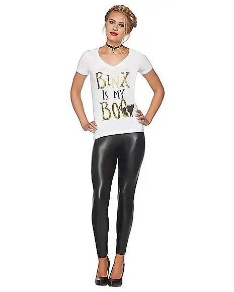 Spirit Halloween Binx Is My Boo T Shirt - Hocus Pocus 6 Spirit Halloween Binx Is My Boo T Shirt - Hocus Pocus - Image 4