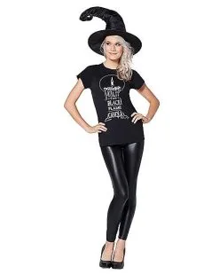 Spirit Halloween Black Flame T Shirt - Hocus Pocus -Costume Themes Shop 01384130 d
