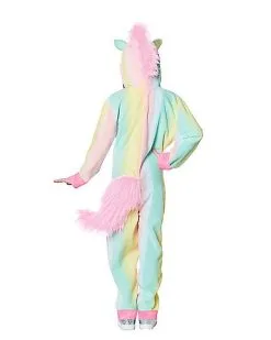 Spirit Halloween Kids Rainbow Unicorn One-Piece Costume -Costume Themes Shop 01385780 b