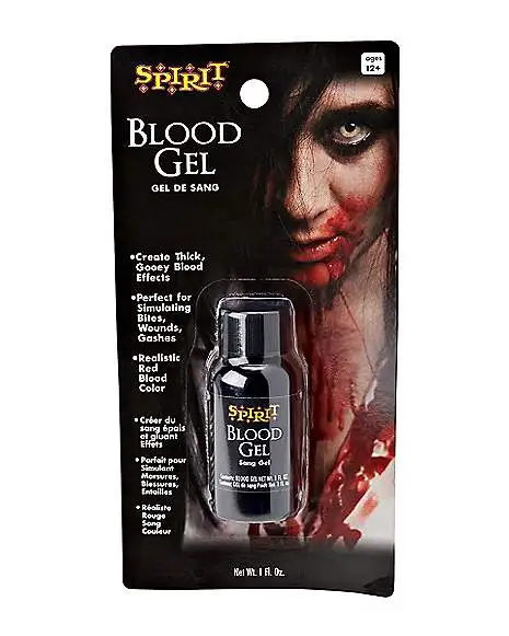 Spirit Halloween Gel Blood Liquid - 1 Oz. 4 Spirit Halloween Gel Blood Liquid - 1 Oz. - Image 2