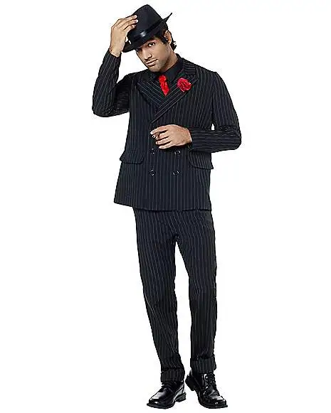Spirit Halloween Adult Gangster Suit Costume 3 Spirit Halloween Adult Gangster Suit Costume