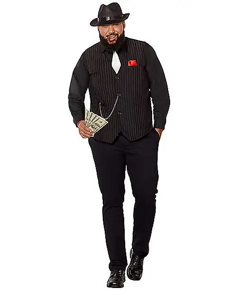 Spirit Halloween Gangster Vest 5 Spirit Halloween Gangster Vest - Image 3