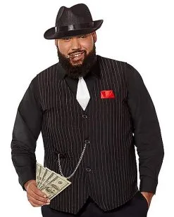 Spirit Halloween Gangster Vest 10 Spirit Halloween Gangster Vest -Costume Themes Shop 01387521 f