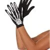 Spirit Halloween Black Skeleton Gloves 1 Spirit Halloween Black Skeleton Gloves -Costume Themes Shop 01388875 a