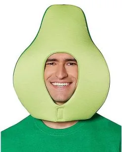 Spirit Halloween Avocado Hat