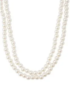 Spirit Halloween Faux Pearl Necklace -Costume Themes Shop 01389675 e