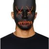 Spirit Halloween Light Up EL Wire X Eyes Mask 2 Spirit Halloween Light Up EL Wire X Eyes Mask -Costume Themes Shop 01390046 a