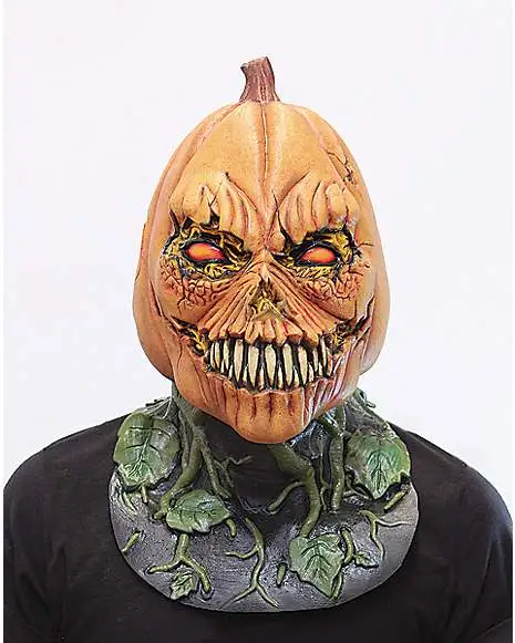 Spirit Halloween Possessed Pumpkin Full Mask 3 Spirit Halloween Possessed Pumpkin Full Mask