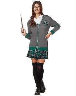 Spirit Halloween Slytherin Sweater - Harry Potter 7 Spirit Halloween Slytherin Sweater - Harry Potter -Costume Themes Shop 01392752 c