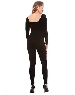 Spirit Halloween Long Sleeve Seamless Catsuit -Costume Themes Shop 01394170 b