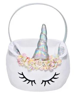Spirit Halloween Plush Unicorn Bucket