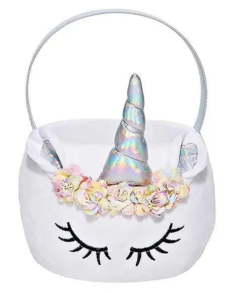Spirit Halloween Plush Unicorn Bucket 3 Spirit Halloween Plush Unicorn Bucket