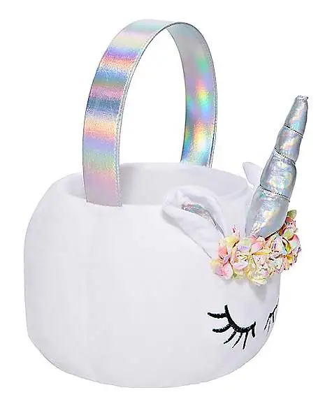 Spirit Halloween Plush Unicorn Bucket 4 Spirit Halloween Plush Unicorn Bucket - Image 2