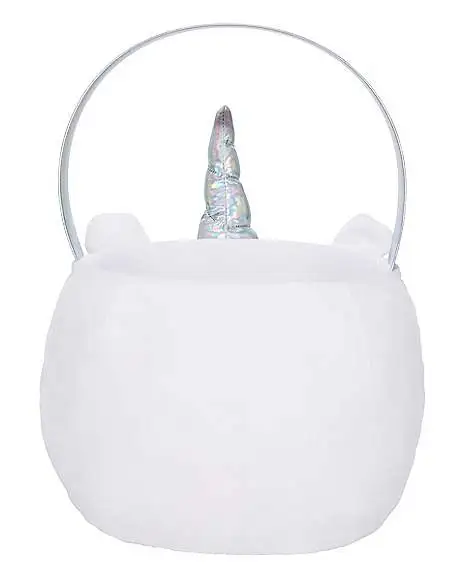 Spirit Halloween Plush Unicorn Bucket 5 Spirit Halloween Plush Unicorn Bucket - Image 3