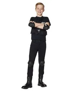 Spirit Halloween Kids Swat Elbow Pads And Knee Pads