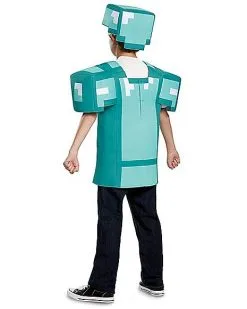 Spirit Halloween Kids Armor Shirt Set - Minecraft -Costume Themes Shop 01396662 d