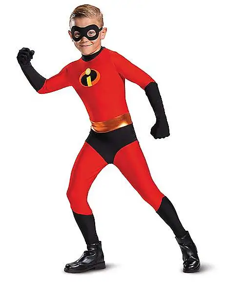 Spirit Halloween Kids Dash Skin Suit Costume - The Incredibles 2 3 Spirit Halloween Kids Dash Skin Suit Costume - The Incredibles 2