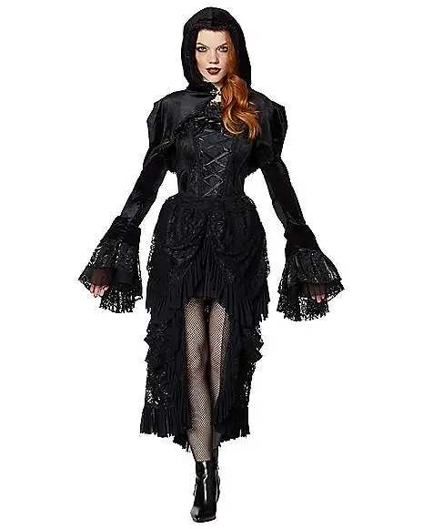 Spirit Halloween Hooded Capelet Jacket 5 Spirit Halloween Hooded Capelet Jacket - Image 3