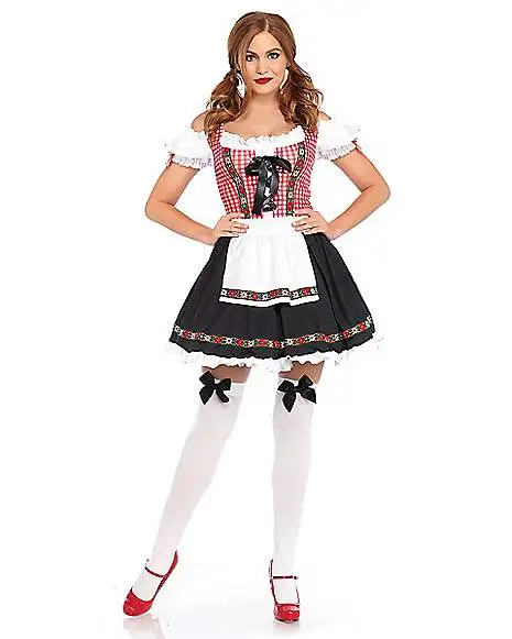 Spirit Halloween Oktoberfest Adult Beer Garden Babe Costume 3 Spirit Halloween Oktoberfest Adult Beer Garden Babe Costume