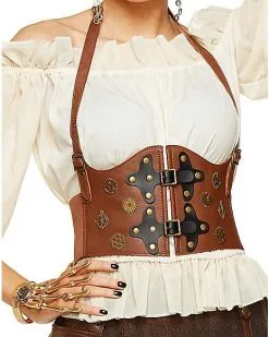 Spirit Halloween Steampunk Waist Cincher 8 Spirit Halloween Steampunk Waist Cincher -Costume Themes Shop 01400126 c