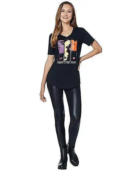 Spirit Halloween Sanderson Sisters Silhouette T Shirt - Hocus Pocus 3 Spirit Halloween Sanderson Sisters Silhouette T Shirt - Hocus Pocus
