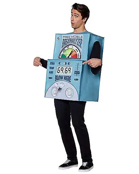 Spirit Halloween Adult Breathalyzer Costume 3 Spirit Halloween Adult Breathalyzer Costume