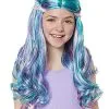 Spirit Halloween Kids Mermaid Wig 2 Spirit Halloween Kids Mermaid Wig -Costume Themes Shop 01401082 a