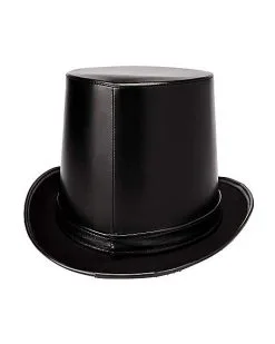 Spirit Halloween Vampire Faux Leather Top Hat 8 Spirit Halloween Vampire Faux Leather Top Hat -Costume Themes Shop 01404029 c