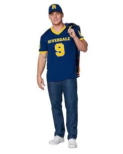 Spirit Halloween Riverdale Football Jersey - Archie Comics 9 Spirit Halloween Riverdale Football Jersey - Archie Comics -Costume Themes Shop 01407378 d