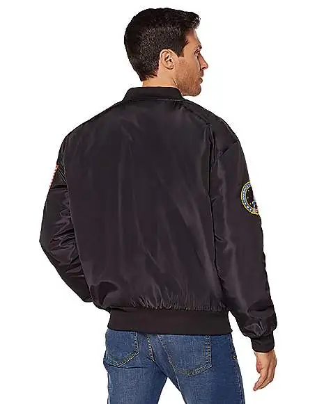 Spirit Halloween NASA Bomber Jacket 4 Spirit Halloween NASA Bomber Jacket - Image 2