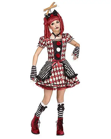 Spirit Halloween Kids Marionette Doll Costume 3 Spirit Halloween Kids Marionette Doll Costume