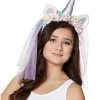Spirit Halloween Kids Unicorn Veil 2 Spirit Halloween Kids Unicorn Veil -Costume Themes Shop 01410851 a