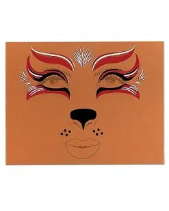 Spirit Halloween Fox Face Decal