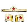 Spirit Halloween Adult Wonder Woman Tiara Gauntlet Set - DC Comics -Costume Themes Shop 01411917 a