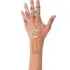 Spirit Halloween Fortune Teller Bracelet And Rings Set -Costume Themes Shop 01412766 a