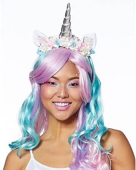 Spirit Halloween Unicorn Flower Headband 3 Spirit Halloween Unicorn Flower Headband