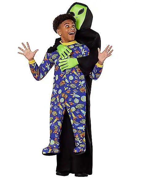 Spirit Halloween Kids Alien Abduction Costume 3 Spirit Halloween Kids Alien Abduction Costume